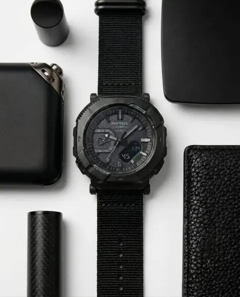 Casio Pro Trek PRJ-B001WM-1full black