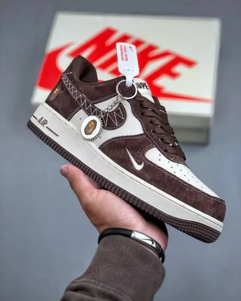 Nike Airforce 1 Beige Brown 1827