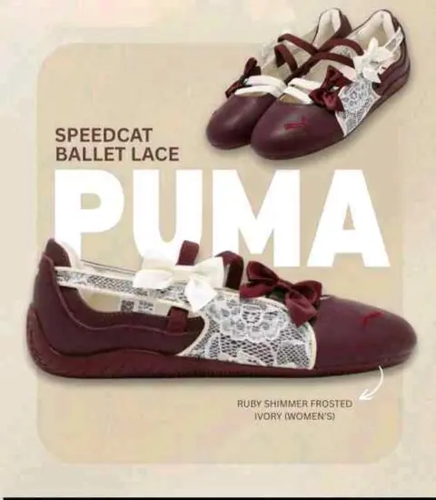 Puma Speeedcat Ballet Lace Maroon 698