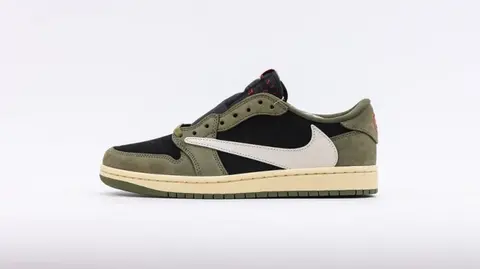 Travis Scott x Air Jordan 1 Low OG SP Black Olive Fix