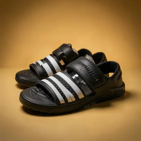 Adidas Duramo SL All Black Premium Sandal