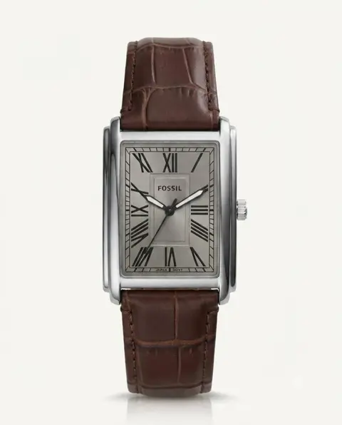 Fossil il Carraway FS6078 Brown Grey Dial