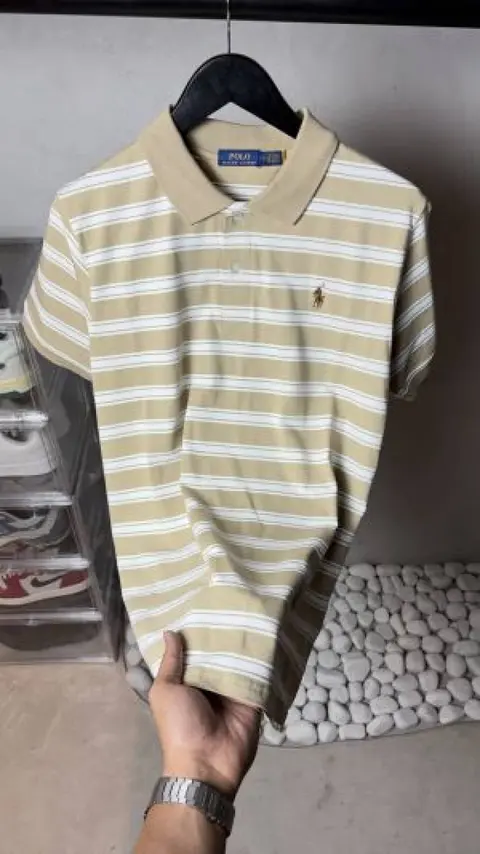 Ralph Laure n Premium Striped Polo T-Shirt with OG Packaging 1348. Sales offer VS1000