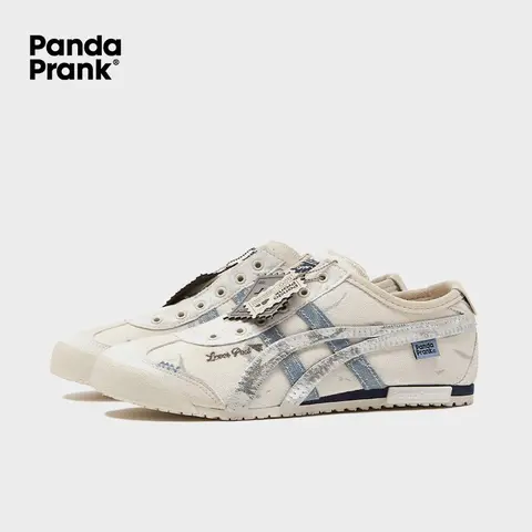 Onitsuka Tigar Mexico 66 Slipon X Panda Prank Custom 704