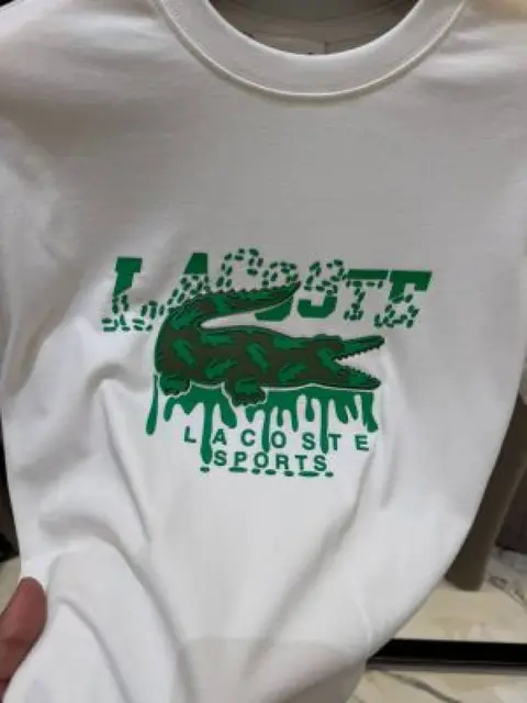 Lacoste imported tshirt white
