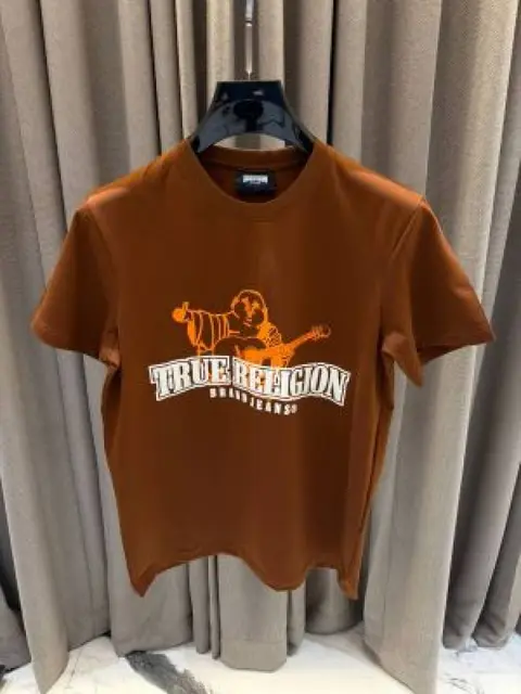 True Religion Round Neck T-shirt Brown