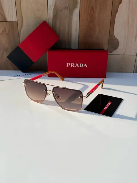 Prada 23374 gold orange