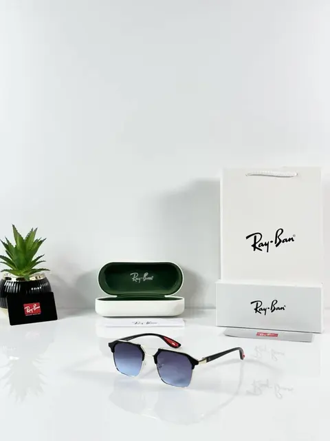 Ray-Ban 6107 Gold Black Blue