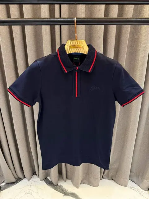 HUGGO BOOSS POLO IMPORTED NAVY