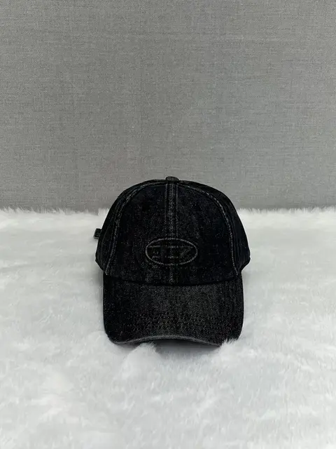 Diesel Denim Dark Grey Premium Unisex Cap (With Safety Box ) 926
