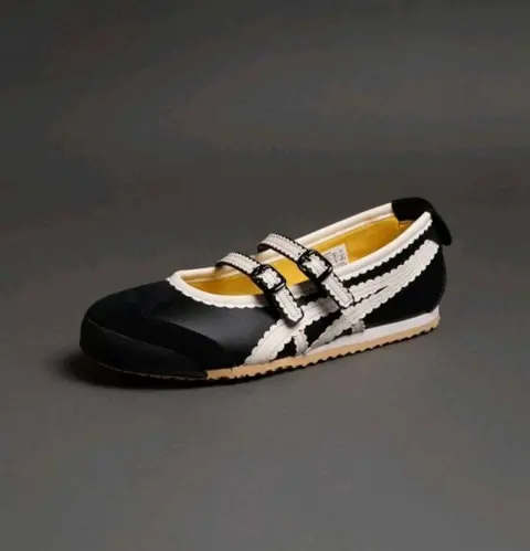 Tiger Mexico 66 TGRS Black Cream Mary Jane 685