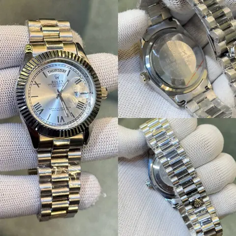 Rolex DayDate SilverWhite
