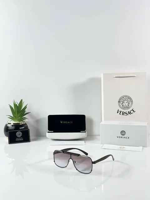Versace 5007 Black Brown Shaded