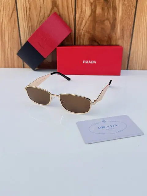 Prada 25072 gold brown