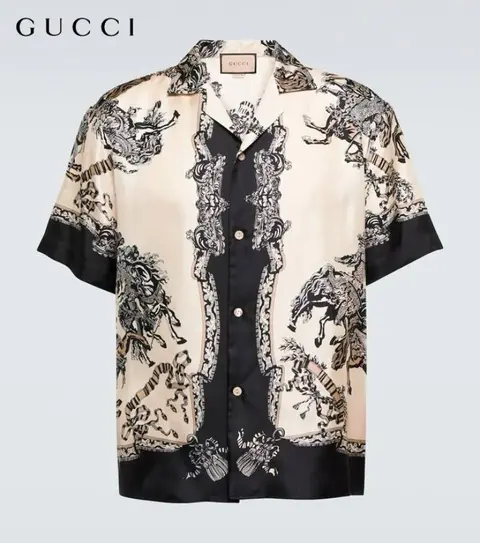 Gucci Black White Shirt