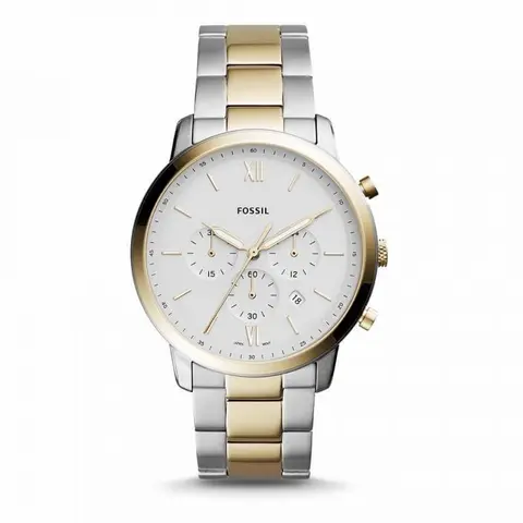 Fossil Neutra Chronograph FS6112 2Ton-Gold-White