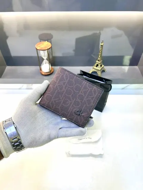 Ck Calvin Brown Premium Quality Wallet Fa 623