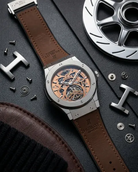 Hublot Classic Fusion Tourbillon Dark Brown