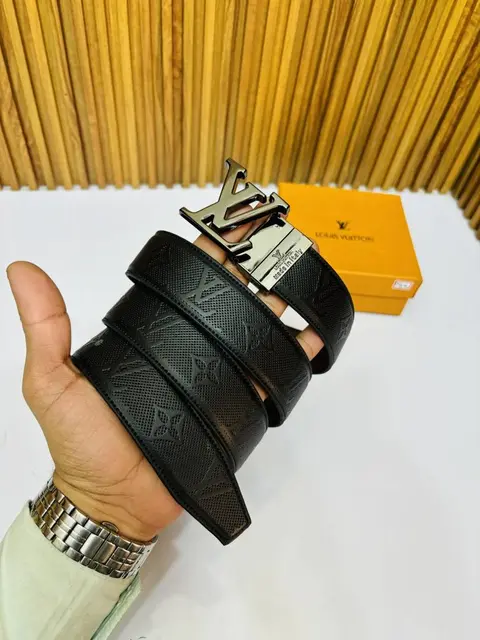 02 LV LOIUS VUTTON PREMIUM QUALITY REVERSIBLE BELT