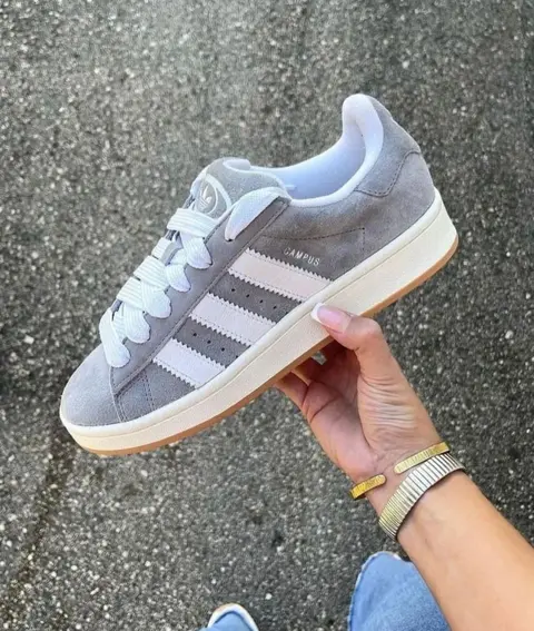 Adidas Campus Grey White Fix