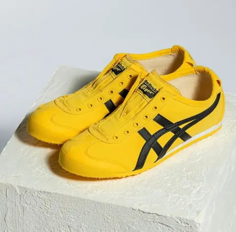 Onitsuka Tigar Mexico 66 Slipon Yellow Black