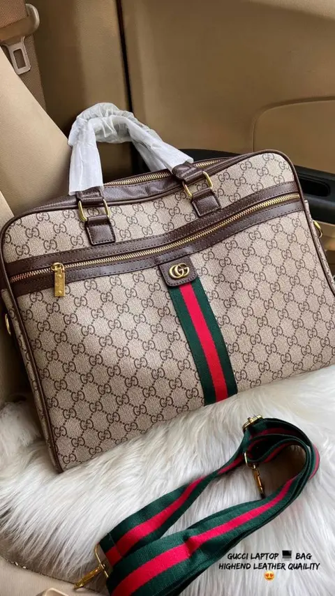 Gucci Unisex laptop Bag With DustCover