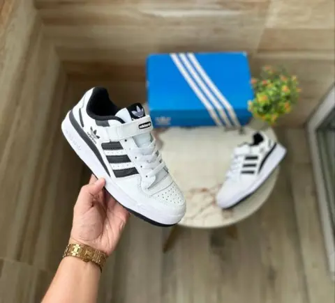 Adidas Original Forum Low Black And White Women sale