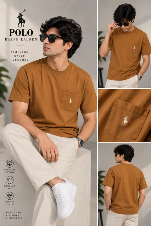 Ralph Laure-n RL Premium Round Neck T-Shirt 2608