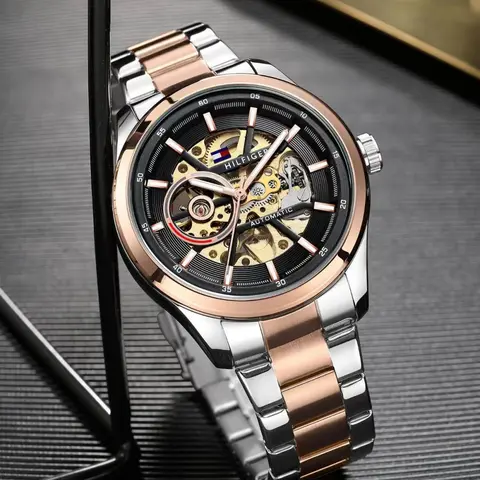 Tommy Hilfige r Automatic 2Ton-Copper-Black