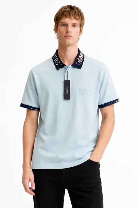 Versac- IMPORTED STORE ARTICLE POLO T-SHIRT