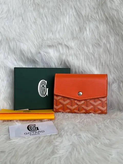 Goyard G-10 Gabriel Wallet With Original Box And Dustcover