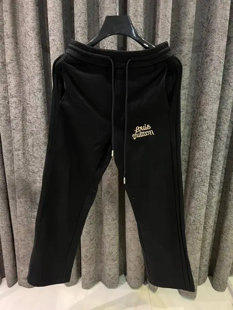 Vuitton imported store article track pant black