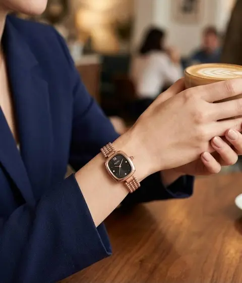 Fossil Watch For Her Rose Black 660