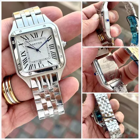 Cartier square silverwhite 007