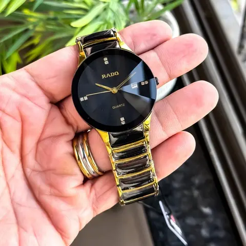 Rado Quartz Gold Black 115