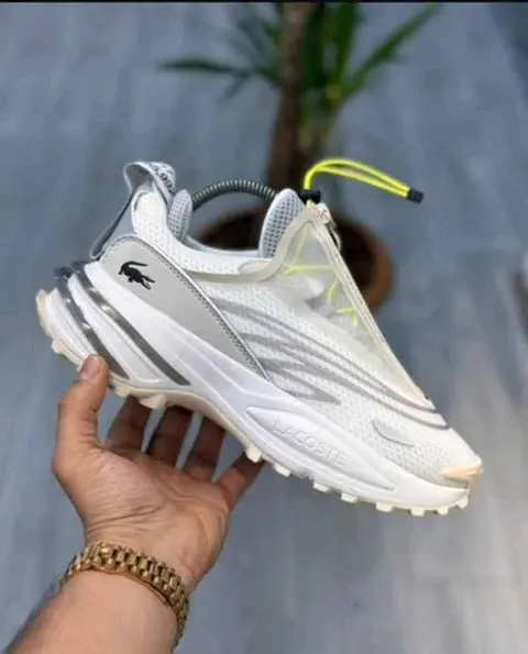 Lacoste Audyssor Trail White Sneaker With Original box