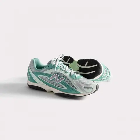 New Balencee 204L Kith Green Silver 2021