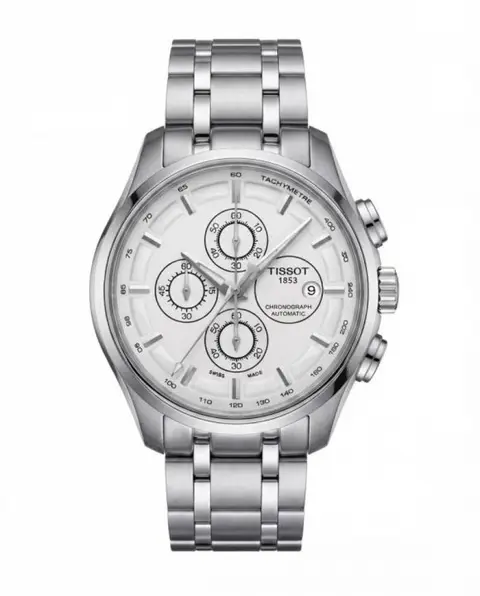 Tissot 1853 Couturier Silver White dial