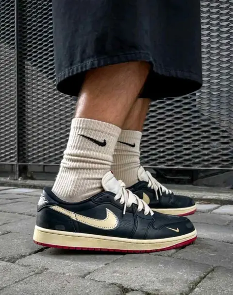 Nigel Sylvester x Bike Air Jordan 1 Low