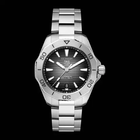Tag Aquaracer Professional 200 Date Automatic silver grey