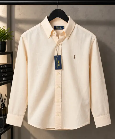 Ralph Lauren Premium Linen High Quality Shirts 2452
