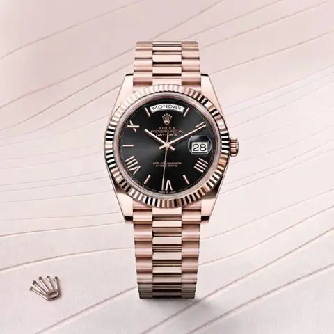 Rolex Oyster Perpetual Day Date 40 Battery Copper-Black