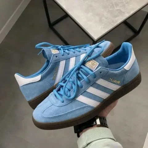 Adidas handball spezial light blue