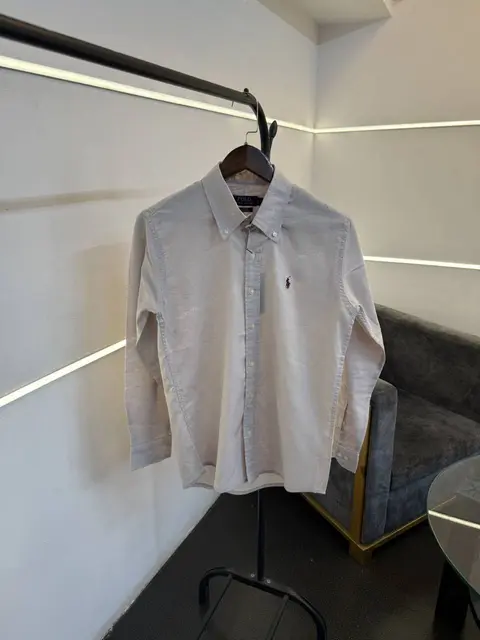 Ralph lauren linen imported shirt light