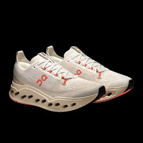 On Cloudsurfer Max Ivory White