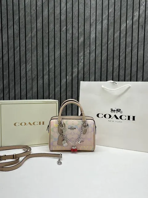Coach Rowan Mini Multi With Charms OriginalBox DustCover