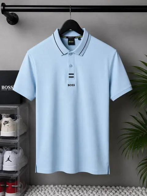 Hug Bos s Premium Polo T-Shirt 1747 Sale offer Vs1000