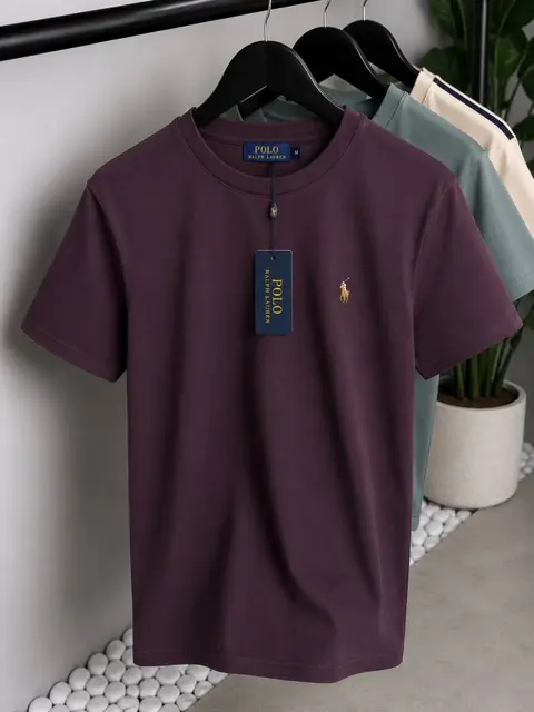 Ralph Laure -n RL Round Neck Premium T Shirt with OG Box Packaging 1653 Sale offer Vs1000