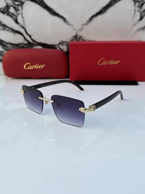 Cartier 3060 gold black shaded