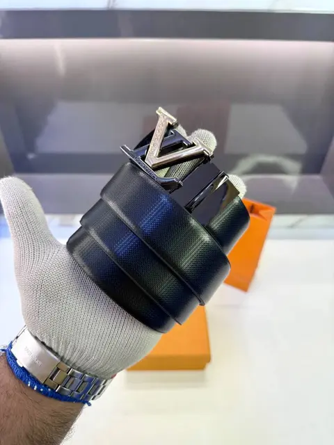 Lv Loui Golden Black Premium Quality Belt Fa 1110